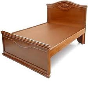 Brown Single bed